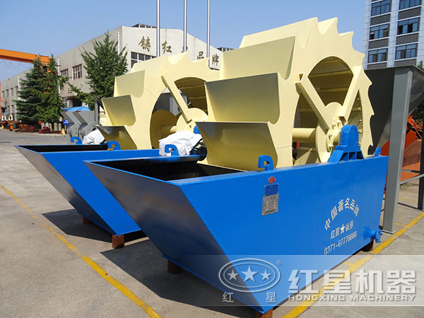 單葉輪式洗砂機(jī)，占地小，處理量小