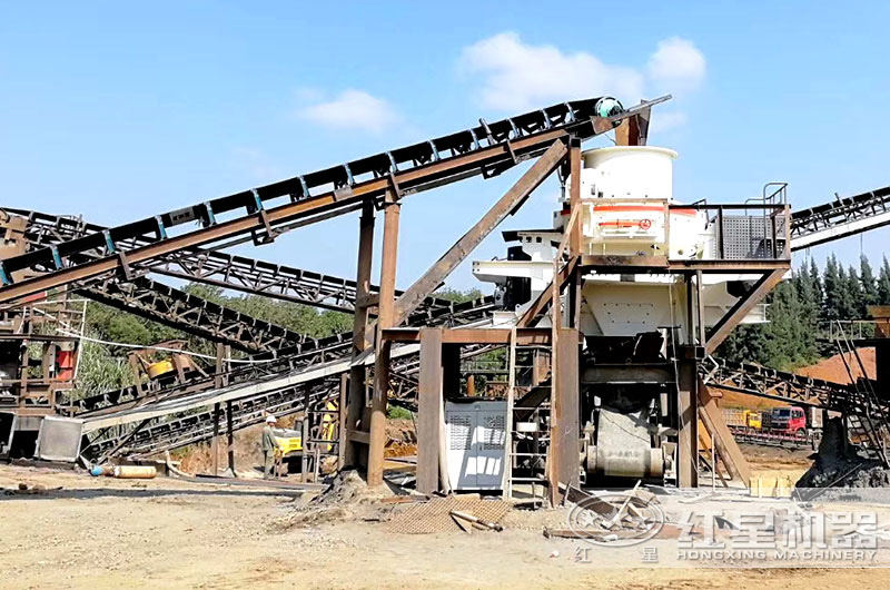 制砂機(jī)成品粒型好，成品多用于建筑工程，道路基建